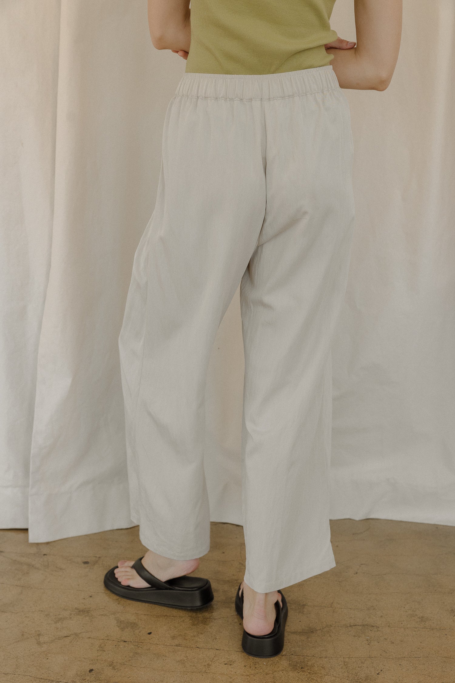 RORY DOUBLE PLEATED PANTS (WHITE)