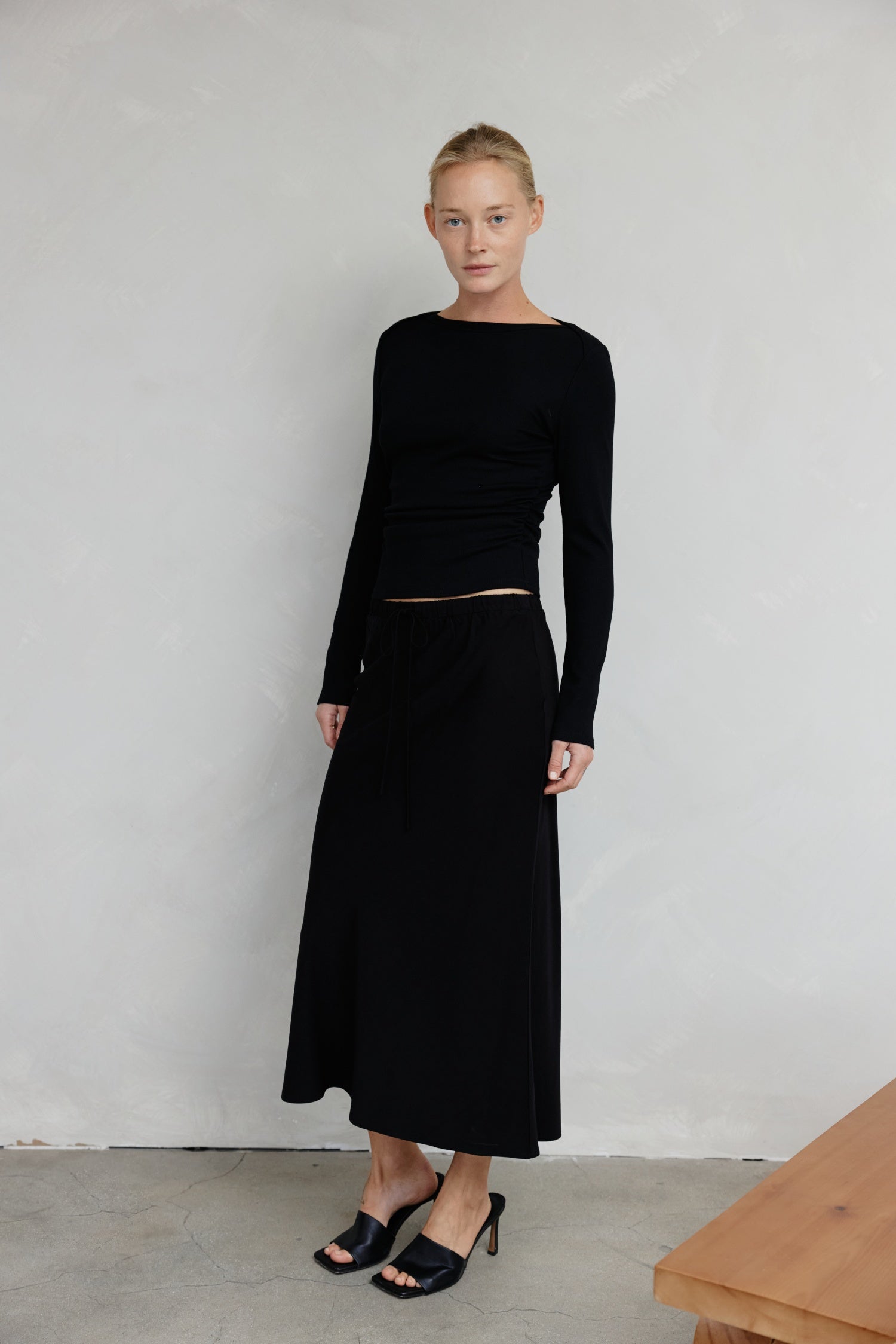 The Talia Skirt Maxi Tencel Slip Skirt Mod Ref Common Market