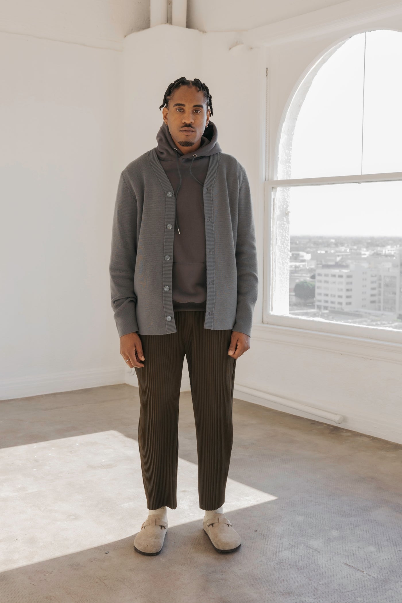 The Idris Pants | Pleated Ankle Length Pants – Mod Ref | Common Market